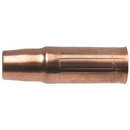 Tweco Nozzle, EL24CT, 5/8 Inch Bore, 3.383 Inch L 1260-1657